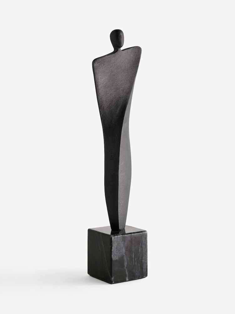 Black N. Premium Metal Abstract Sculpture - Image 3 of 3 Black N. Premium Metal Abstract Sculpture - Image 3 of 3