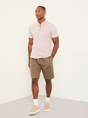 FatFace Dusky Purple Elm Stripe Polo - Image 3 of 6