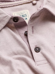 FatFace Elm Dusky Purple Polo Shirt - Image 7 of 7
