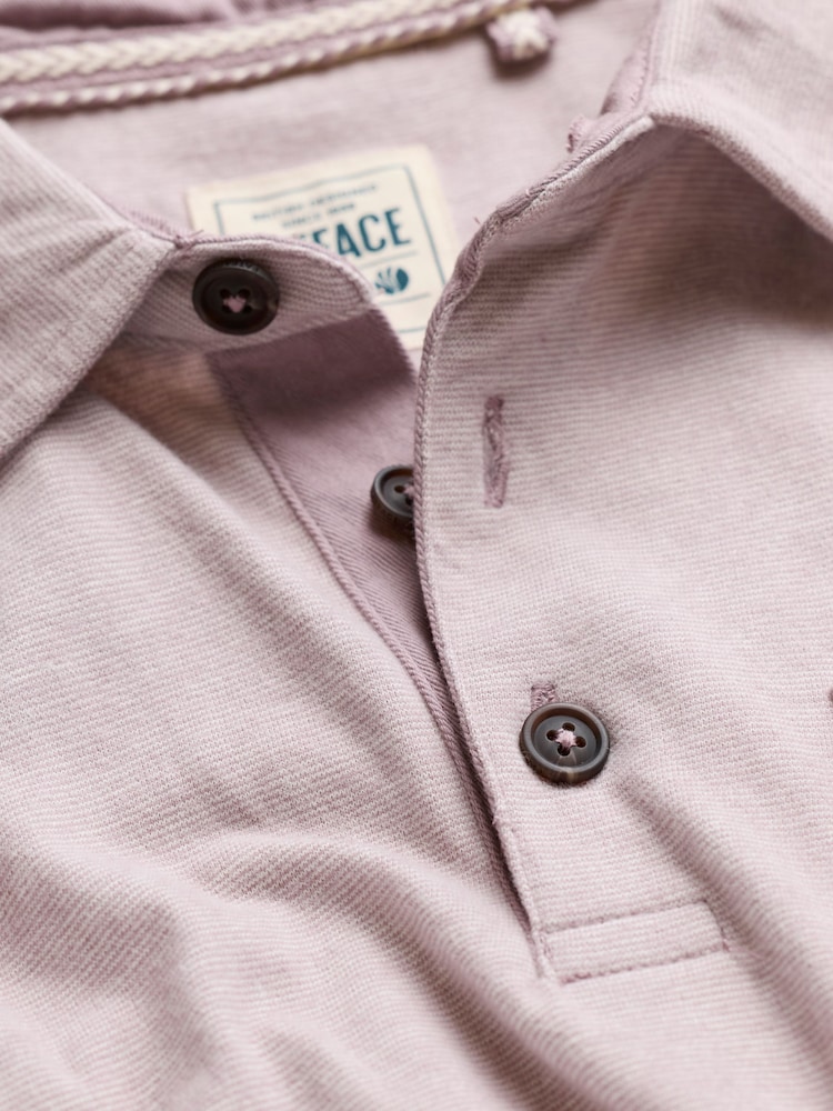 FatFace Elm Dusky Purple Polo Shirt - Image 7 of 7 FatFace Elm Dusky Purple Polo Shirt - Image 7 of 7