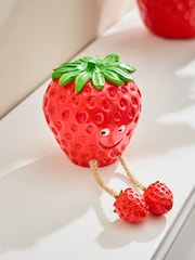 Red Strawberry Character with Dangly Legs - Image 2 of 3