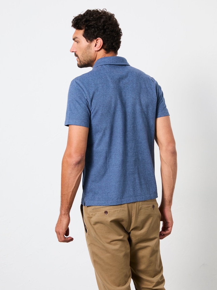 FatFace Navy Elm Stripe Polo - Image 2 of 5 FatFace Navy Elm Stripe Polo - Image 2 of 5