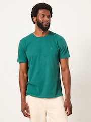 FatFace Lulworth Jade Green Short Sleeve T-Shirt - Image 1 of 4