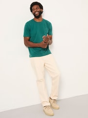 FatFace Lulworth Jade Green Short Sleeve T-Shirt - Image 3 of 4