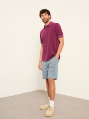 Ciruela púrpura - Polo piqué de manga corta FatFace - Imagen 3 de 7