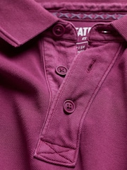 Ciruela púrpura - Polo piqué de manga corta FatFace - Imagen 7 de 7