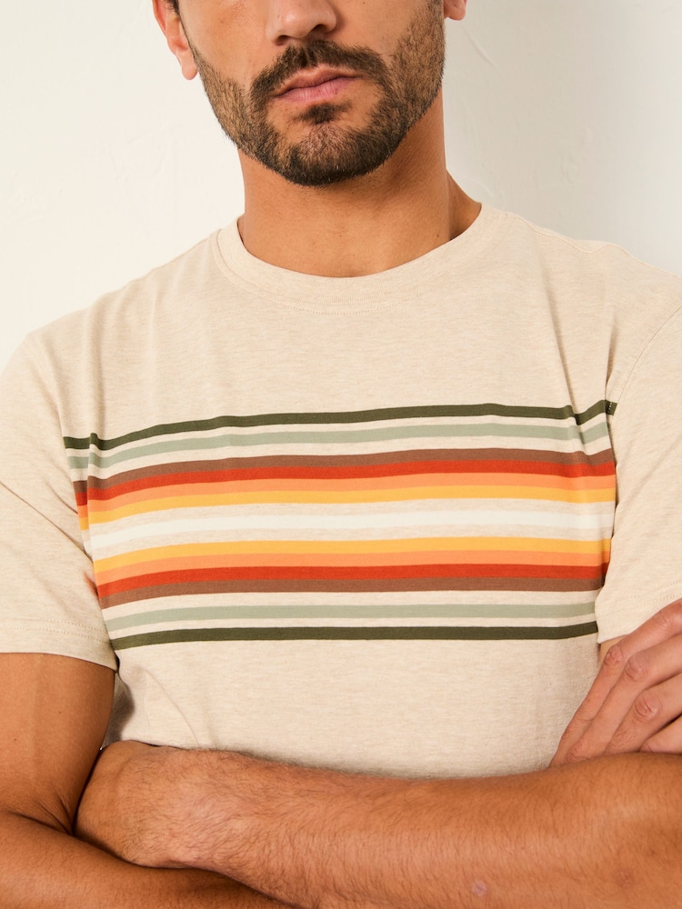 Acheter Bleu - T-shirt FatFace rayé from Luxembourg