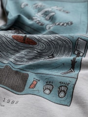 FatFace Grey Vinyl Bike Graphic Tshirt - Image 7 of 7