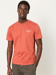 FatFace Terracotta Beatles Graphic T-Shirt - Image 5 of 7