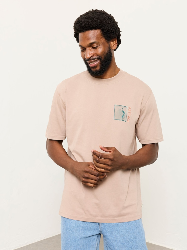 FatFace Fyra Hjul Graphic T-shirt - Bild 1 av 6