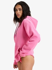 Roxy Pink Surf Stoked Logo Hoodie - Image 2 of 7