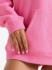 Roxy Pink Surf Stoked Logo Hoodie - Image 6 of 7
