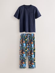 Black Family Matchback Diwali Printed Pyjamas - Image 6 of 10
