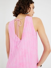 River Island Pink Plisse Tunic Top - Image 2 of 4