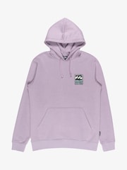 Billabong Purple Foundation Backprint Graphic Logo Hoodie - Image 6 of 7
