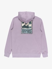 Billabong Purple Foundation Backprint Graphic Logo Hoodie - Image 7 of 7
