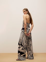 River Island Brown Drawstring Top And Trousers Sets - Image 3 of 4