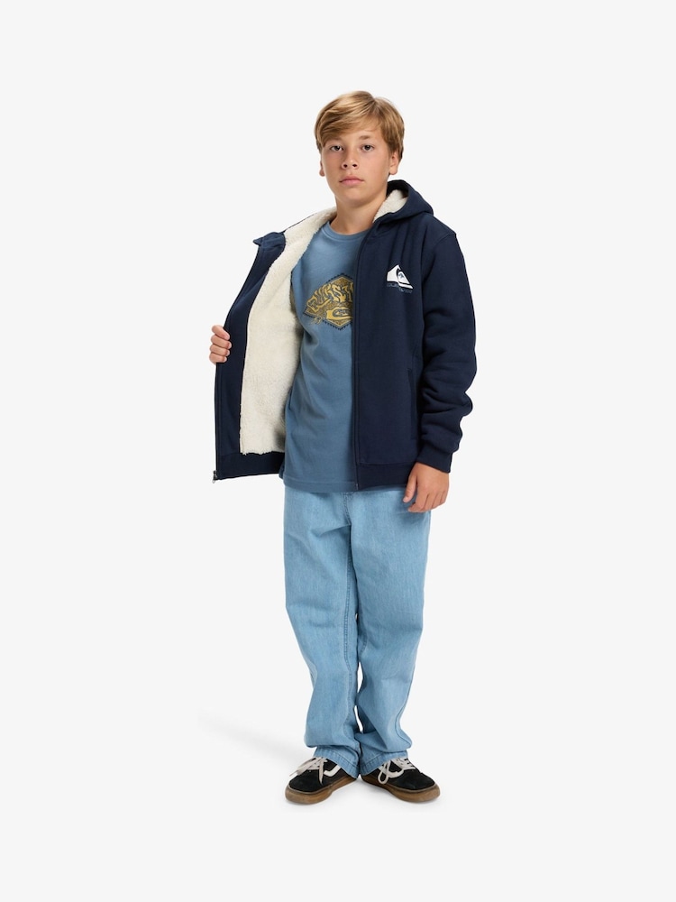 Acheter Sweat à capuche Quiksilver Garçons en polaire à logo