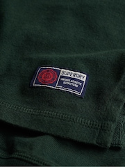 Superdry Green Vintage Athletic Rugby Shirt - Image 6 of 6