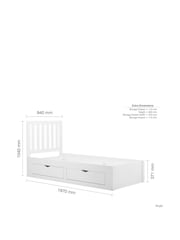 Birlea White Appleby Bed - Image 8 of 8