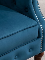 Birlea Blue Freya Chair - Image 4 of 7