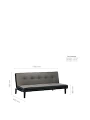 Birlea Grey Aurora Sofa Bed - Image 9 of 10