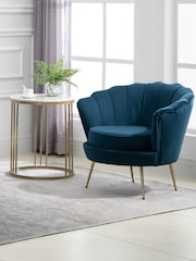 Birlea Blue Ariel Chair - Image 2 of 7
