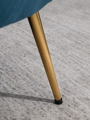Birlea Blue Ariel Chair - Image 6 of 7