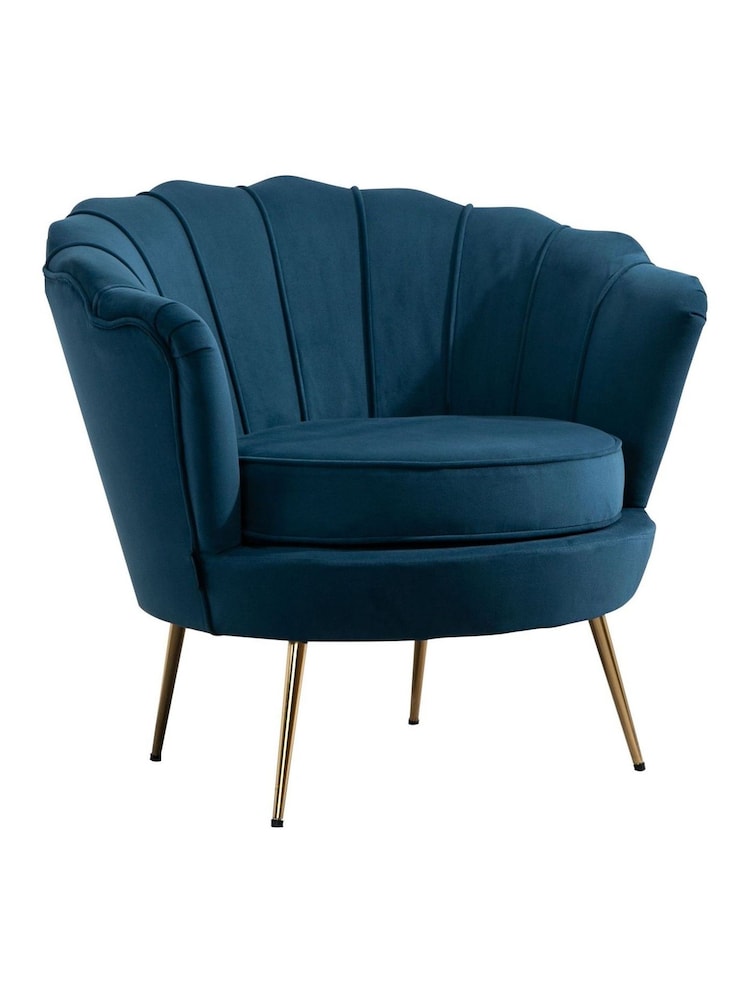 Birlea Blue Ariel Chair - Image 7 of 7