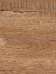 Birlea Rustic Oak Stockwell 2 Drawer Bedside Table - Image 4 of 5