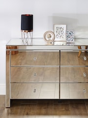 Birlea Mirror Seville 6 Drawer Chest - Image 2 of 8
