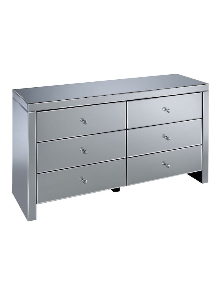 Birlea Mirror Seville 6 Drawer Chest - Image 8 of 8