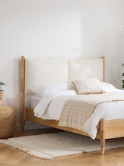 Birlea Oak Marley Bed - Image 1 of 7