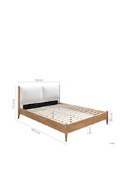 Birlea Oak Marley Bed - Image 10 of 11