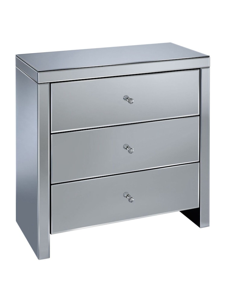 Birlea Mirror Seville 3 Drawer Chest - Image 7 of 7
