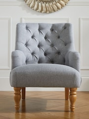 Birlea Grey Padstow Chair - Image 2 of 8