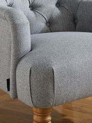 Birlea Grey Padstow Chair - Image 5 of 8
