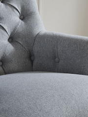 Birlea Grey Padstow Chair - Image 7 of 8
