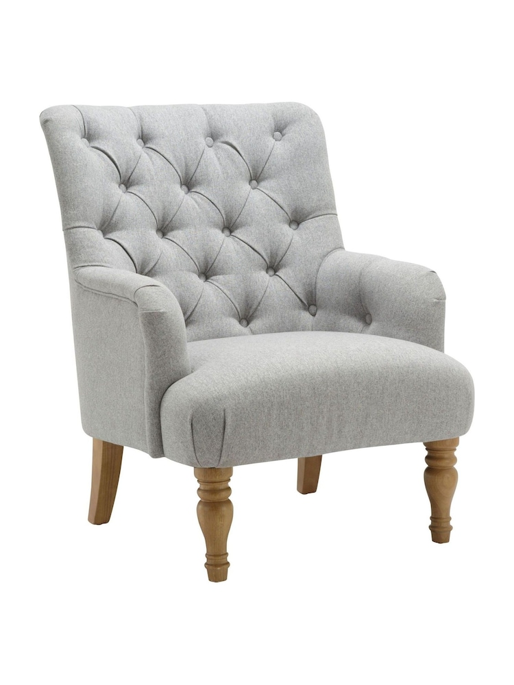 Birlea Grey Padstow Chair - Image 8 of 8