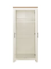 Birlea Cream and Oak Highgate 2 Effect Wardrobe - Image 3 of 3