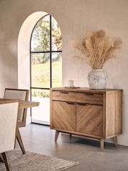 Willis & Gambier Brown Sorrento 2 Door Sideboard - Image 1 of 8