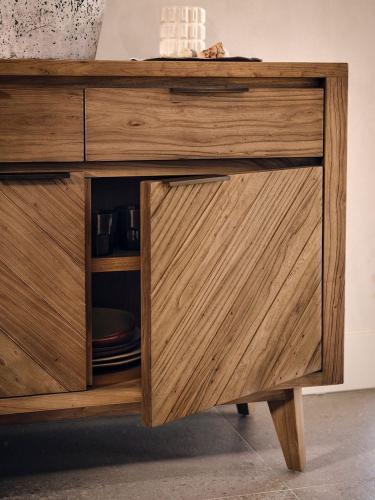 Willis & Gambier Brown Sorrento 2 Door Sideboard - Image 2 of 8