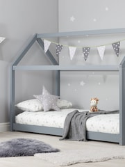 Birlea Grey House Single Bed - Image 1 of 4