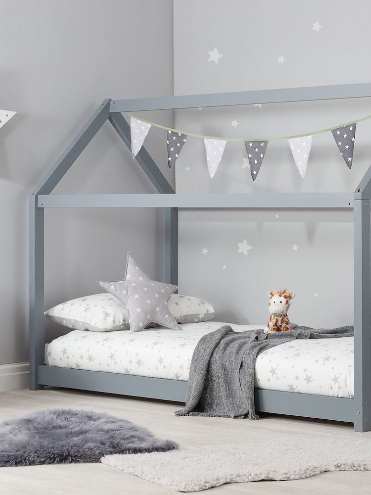 Birlea Grey House Single Bed - Image 1 of 4