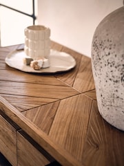 Willis & Gambier Brown Sorrento Console Table - Image 3 of 6