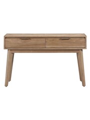 Willis & Gambier Brown Sorrento Console Table - Image 5 of 6