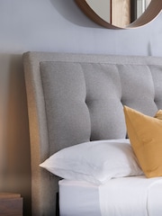 Birlea Grey Shelby Bed - Image 3 of 10