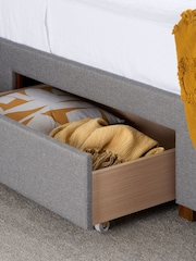 Birlea Grey Shelby Bed - Image 6 of 10