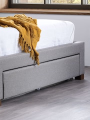 Birlea Grey Shelby Bed - Image 8 of 10