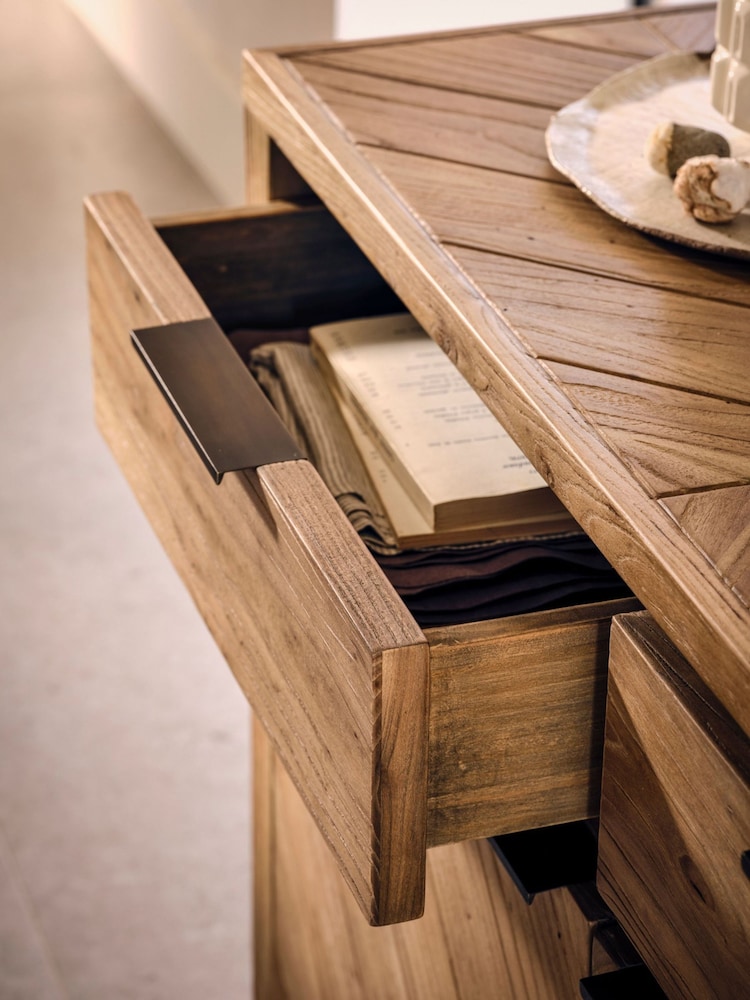 Willis & Gambier Brown Sorrento 2 Door 3 Drawer Sideboard - Image 2 of 7